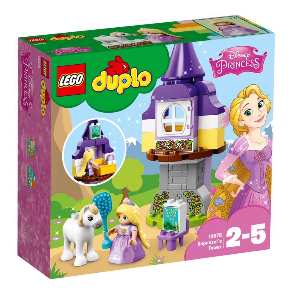 Lego - LEGO® DUPLO® Disney Princess™ - La tour de Raiponce - 10878 - Briques Lego