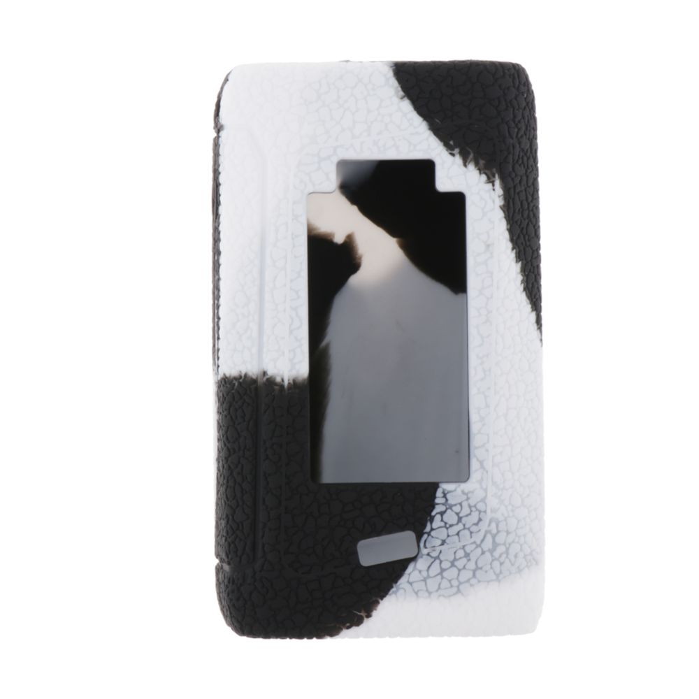 marque generique - Coque en silicone avec housse en caoutchouc pour kit Smok Morph Pod Black White - Accessoires et pièces
