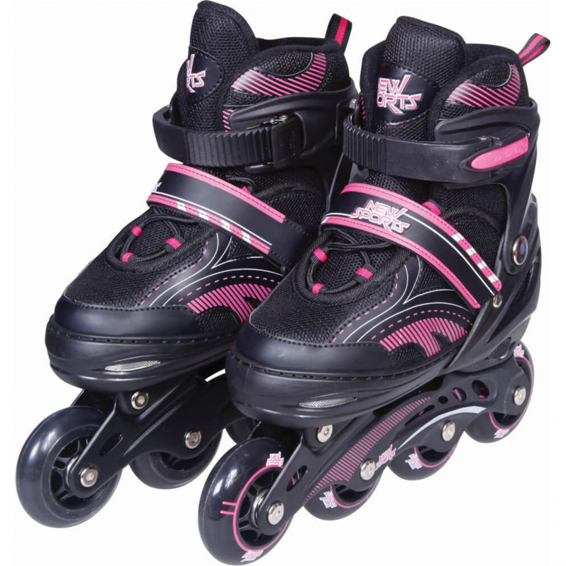 Vedes - Vedes 73421951 - New Sports Inline Skate ABEC 7 noir rose, Taille 39 - 42 - Jeux de récréation