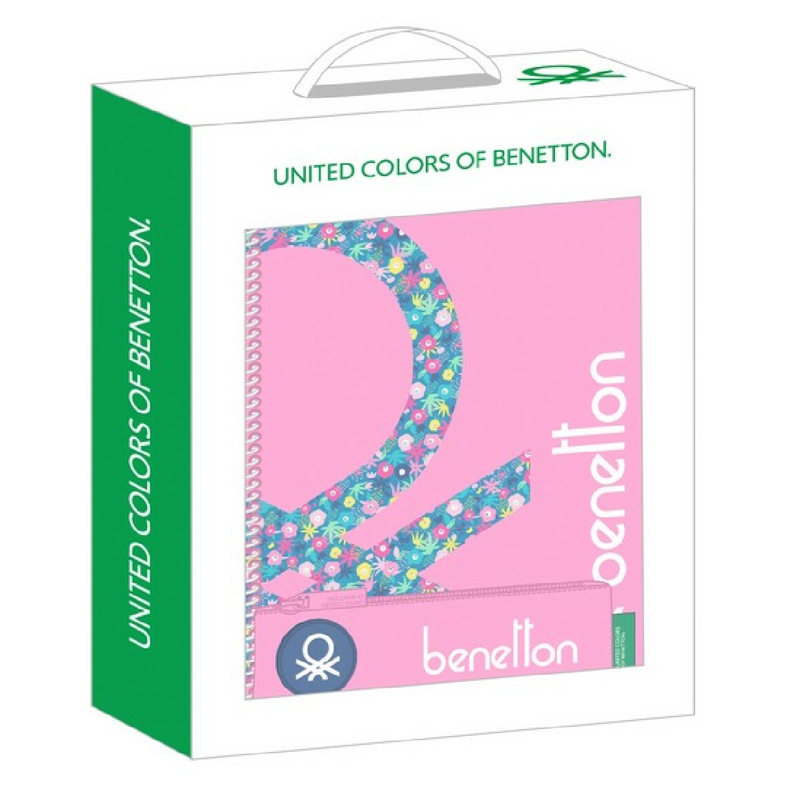 Benetton - Coffret cadeau Benetton Blooming Petit Rose - Accessoires Bureau