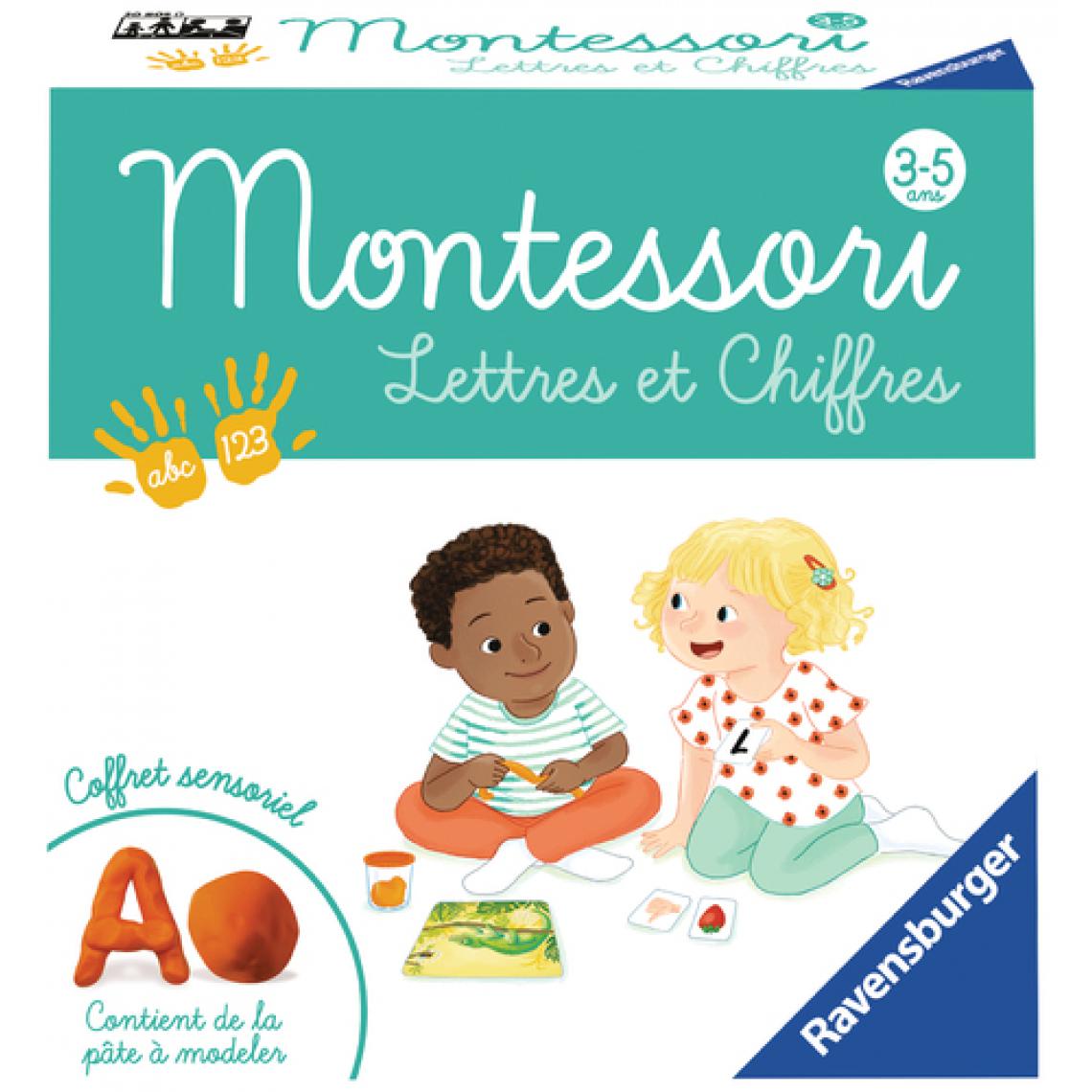 Ravensburger - Ravensburger Montessori - Lettres Et Chiffres - Jeux éducatifs