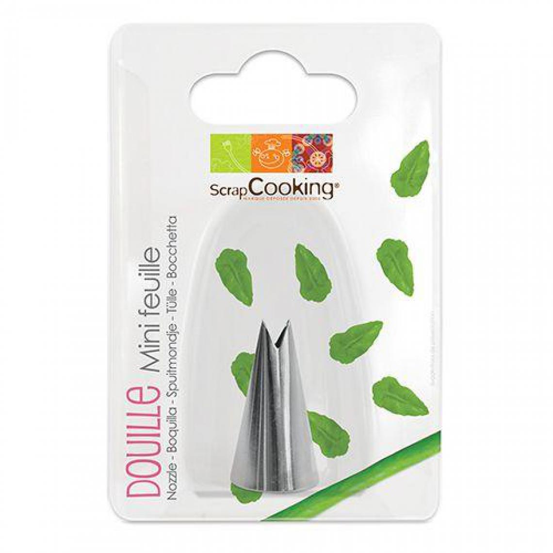 Scrapcooking - Douille à pâtisserie - Mini feuilles - Kits créatifs