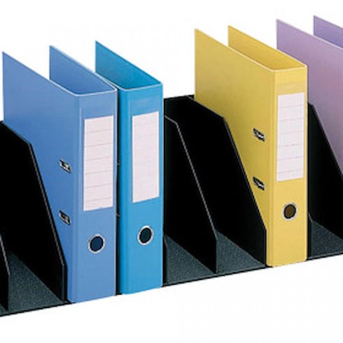 Paperflow - Trieur de classement vertical 10 cases noir - Accessoires Bureau