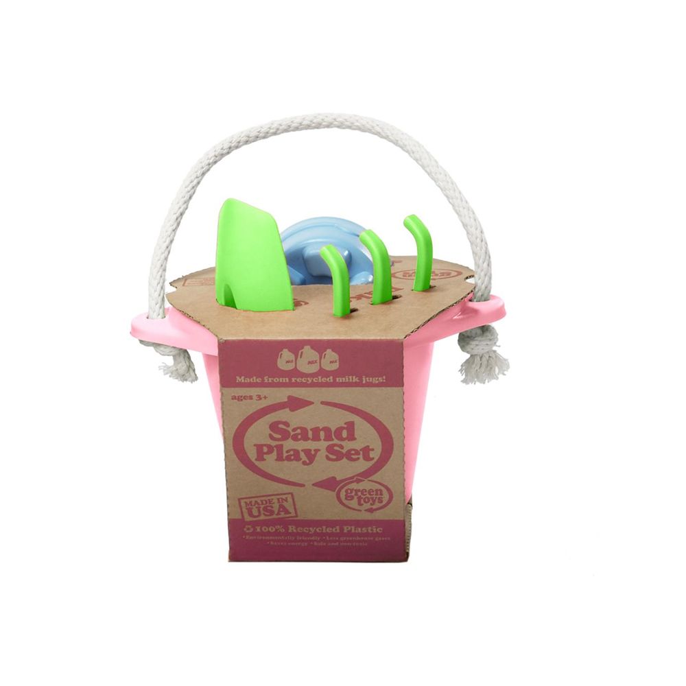 Green Toys - Jeu de plage rose - GREEN TOYS - Jeux d'éveil
