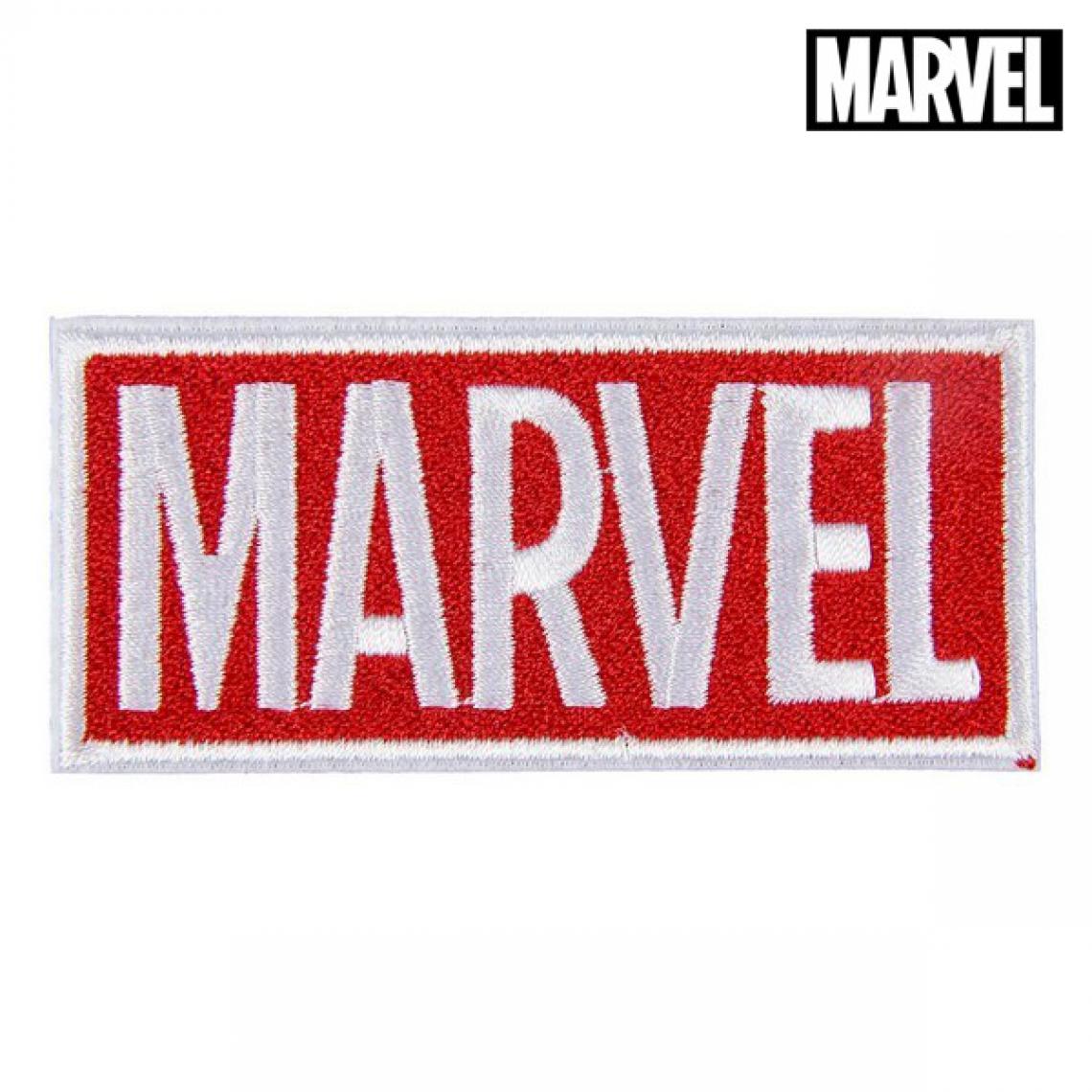 Marvel - Patch Marvel Blanc Rouge Polyester - Accessoires Bureau