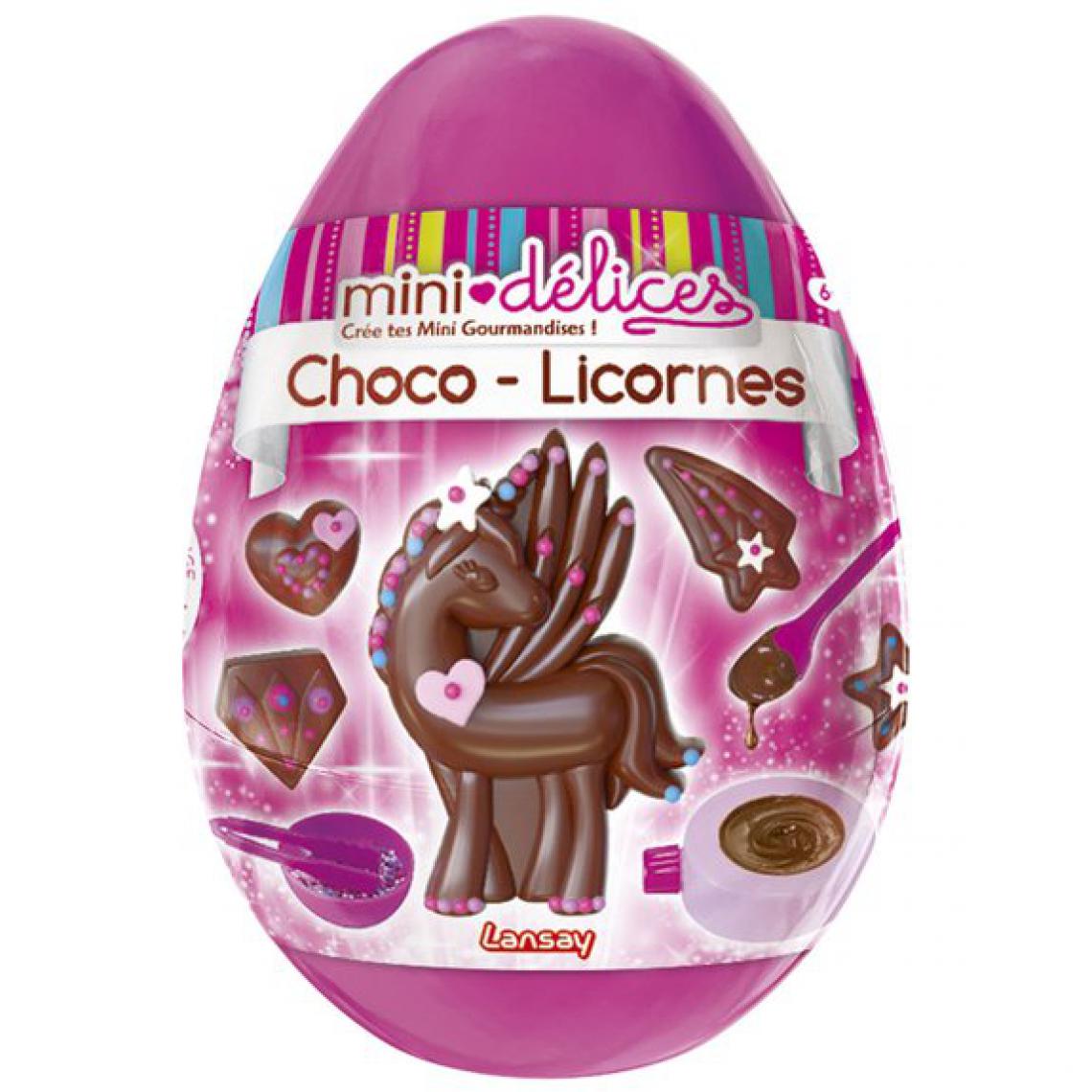 Ludendo - Mini Délices - Mon œuf choco-licornes - Kits créatifs
