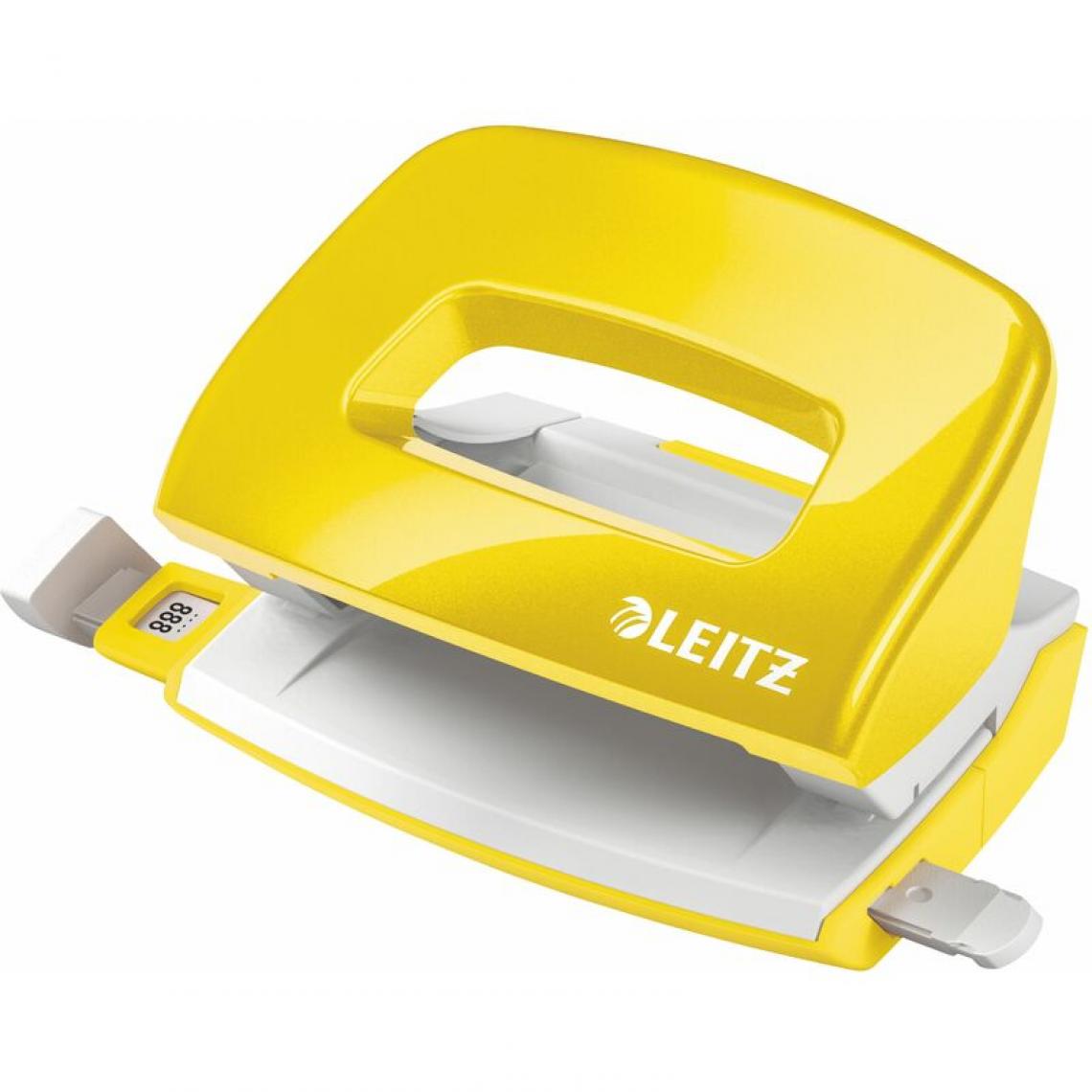 Leitz - LEITZ Perforateur Nexxt 5060, en carton, jaune métallisé () - Accessoires Bureau