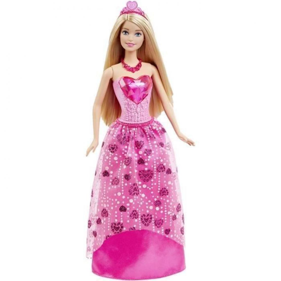 Mattel - Barbie Princesse Multicolore Bijoux - Poupées