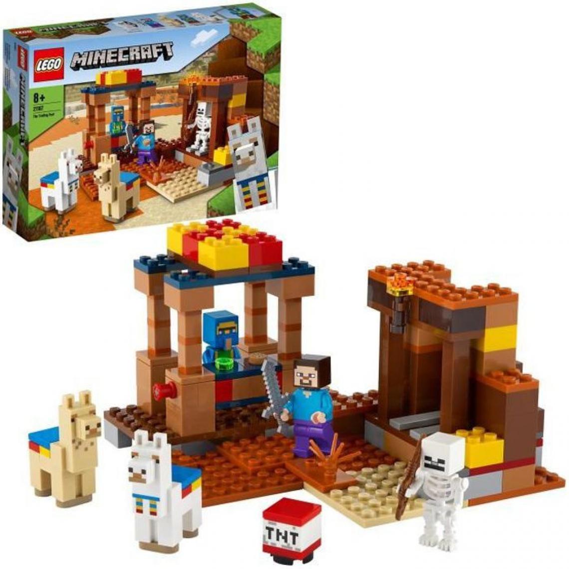Lego - LEGO Minecraft™ 21167 Le comptoir d'échange - Briques Lego