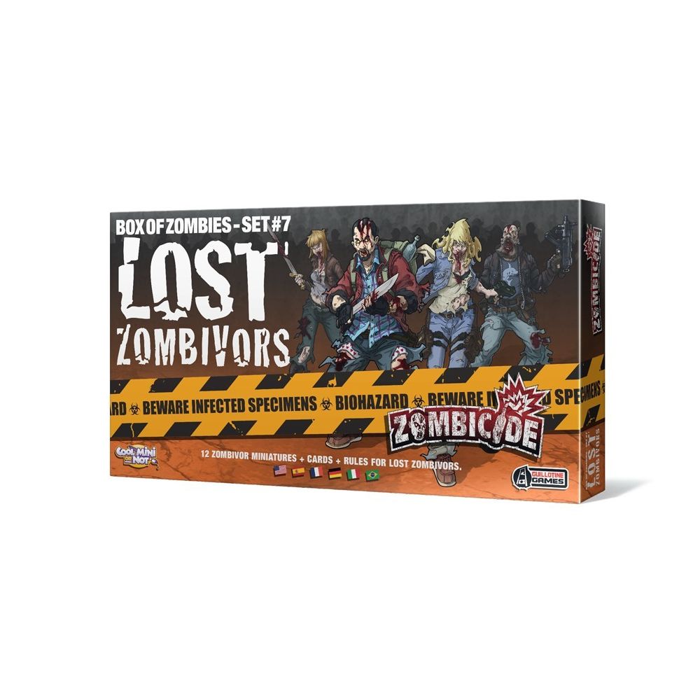 Edge - Jeux de société - Zombicide - Lost Zombivors - Jeux de stratégie