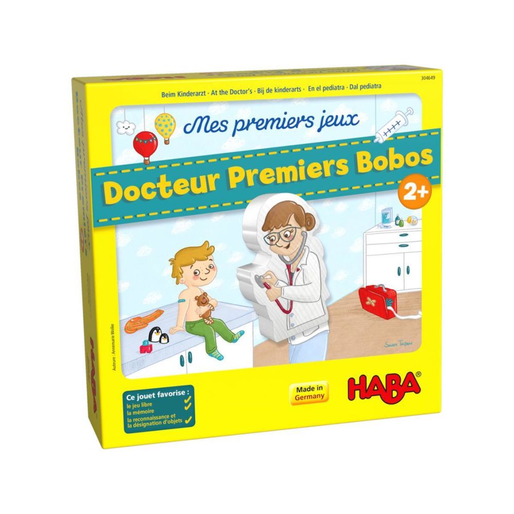 Haba - Mes premiers jeux – Docteur Premiers Bobos - Briques Lego