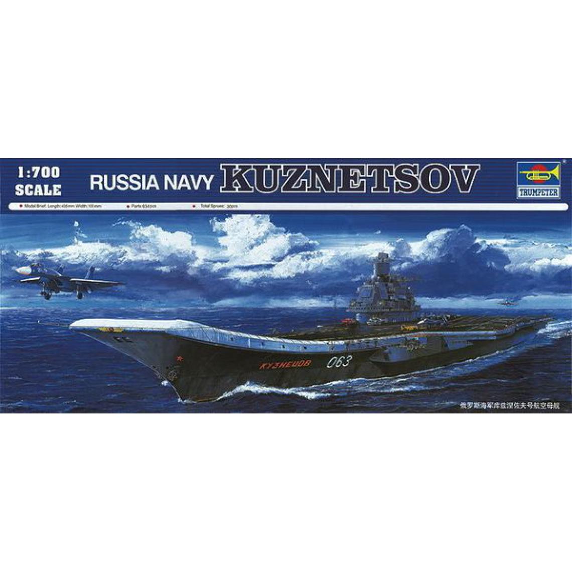 Trumpeter - Russischer Flugzeugträger Kuznetsov - 1:700e - Trumpeter - Accessoires et pièces