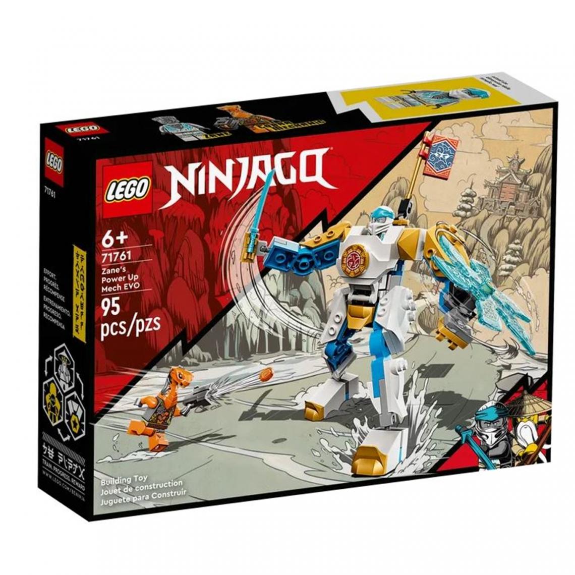 Ludendo - Le robot de puissance de Zane - Évolution LEGO Ninjago 71761 - Briques Lego