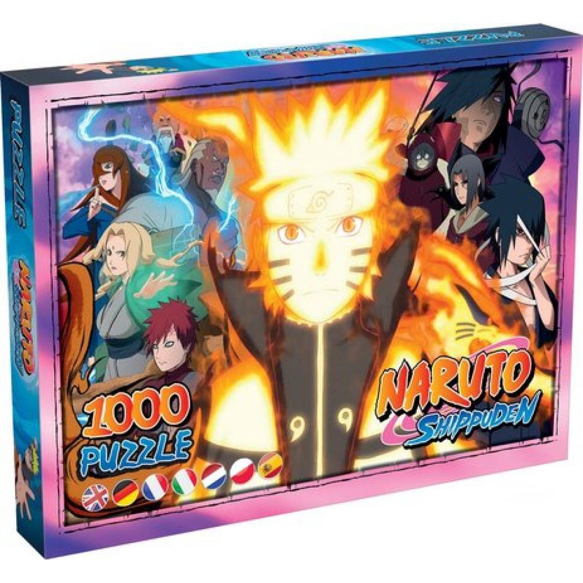 Winning Moves - Puzzle - Winning Moves - Naruto - 1000 Pièces - Animaux