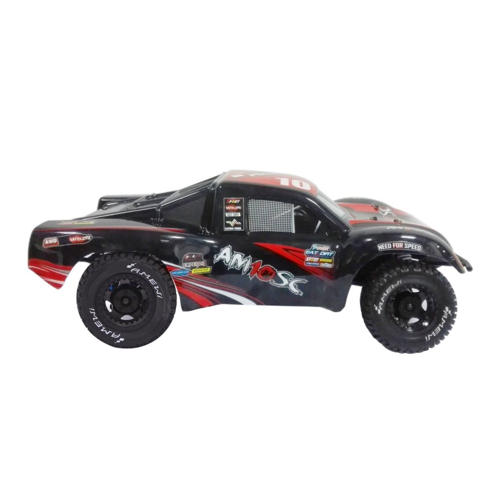 Amewi - AM10SC Short Course V2 Rouge 1:10e / 4WD / Brushless - Voitures RC