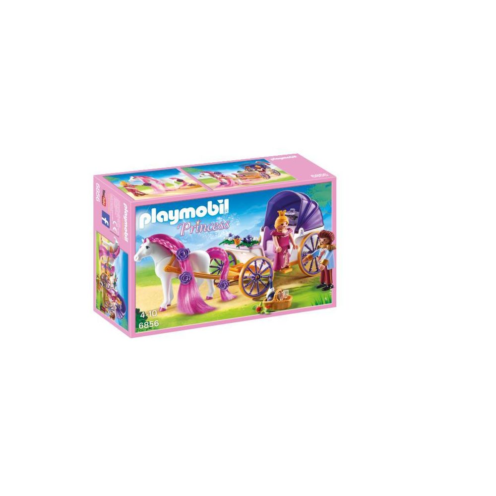 Playmobil - Calèche royale avec cheval à coiffer - 6856 - Playmobil