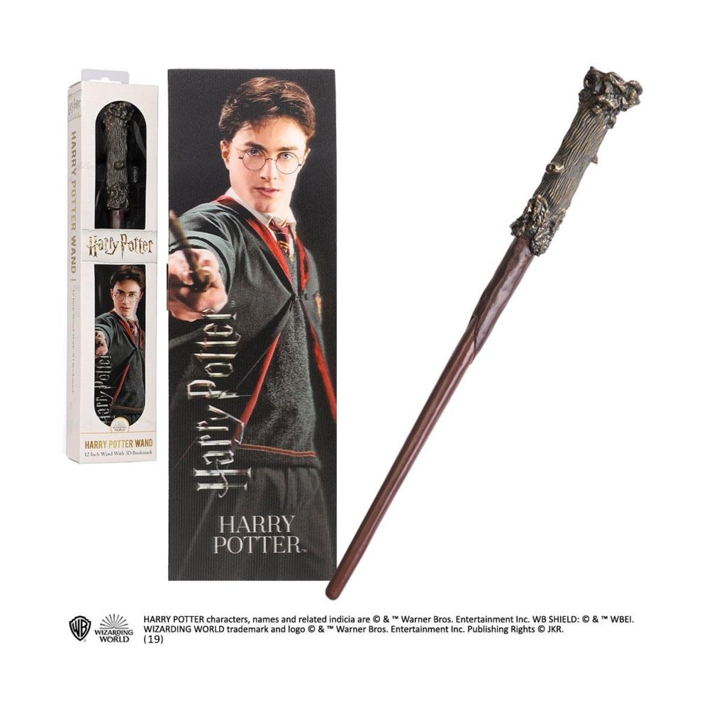 Noble Collection - Harry Potter - Réplique baguette Harry Potter 30 cm - Films et séries