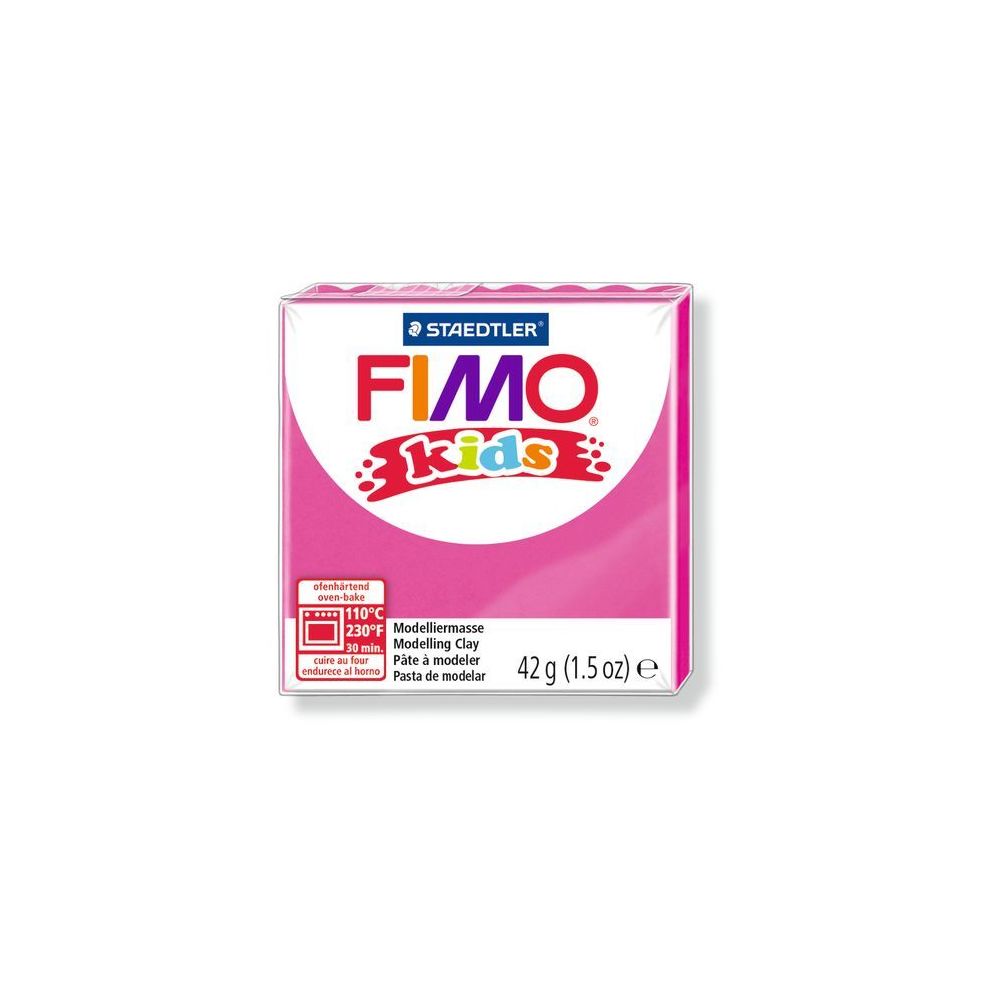 Fimo - Pâte Fimo Kids 42 g Fuchsia 8030.220 - Fimo - Modelage