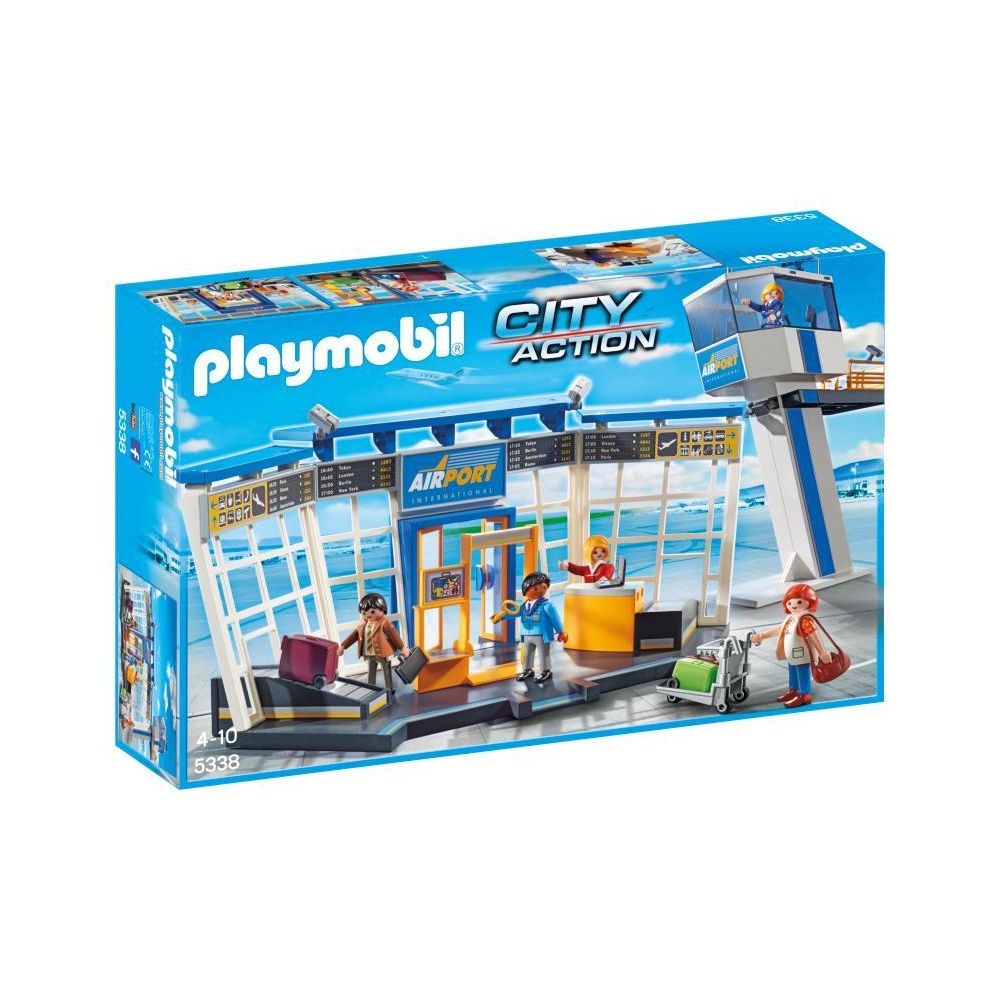 Playmobil - Aéroport avec tour de contrôle - 5338 - Playmobil