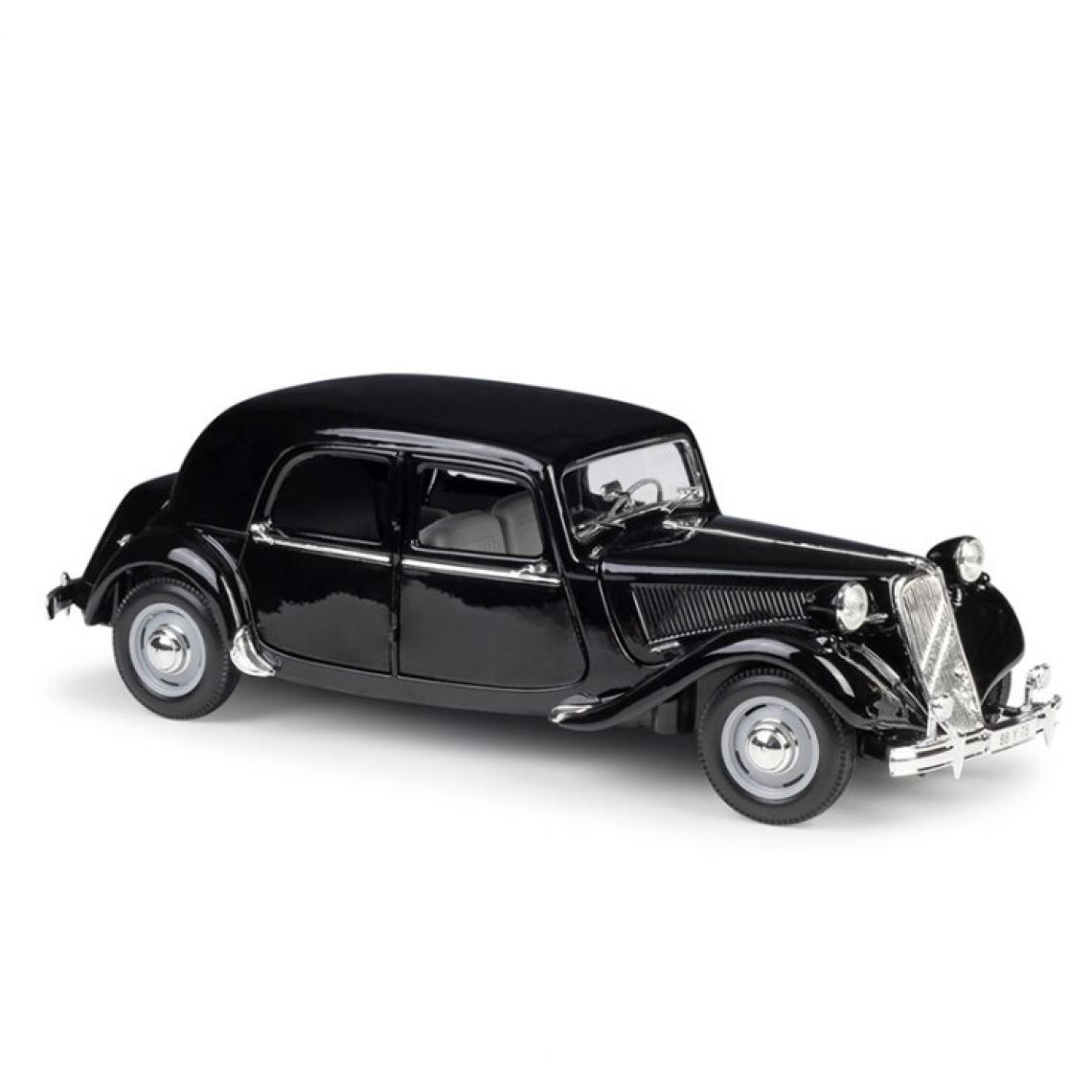 Universal - 1: 18 1952 Citroën 15CV gaz moulé alliage modèle rétro voiture classique décoration collection cadeau boîte d'origine(Le noir) - Voitures