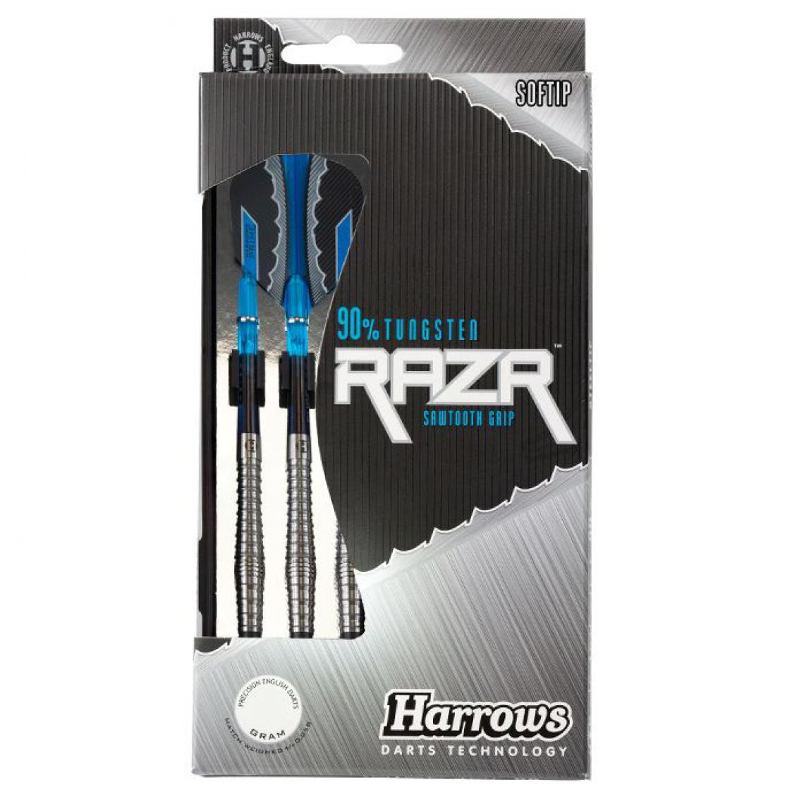 Harrows - Fléchettes HARROWS Razr 18GR-90% Tung Harrows pointe nylon (plusieurs styles) A - Fléchettes