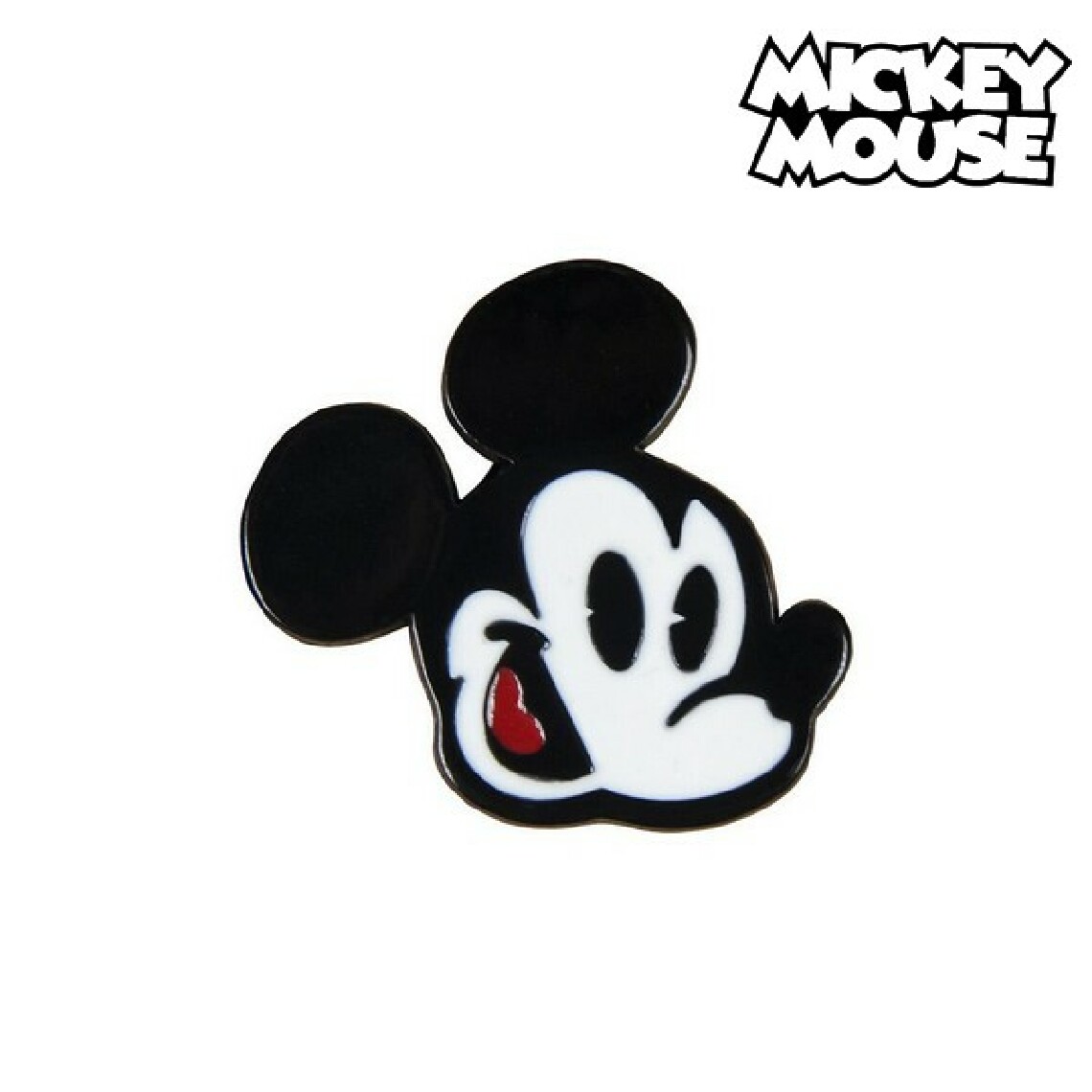 Mickey Mouse - Broche Mickey Mouse Métal Noir - Accessoires Bureau