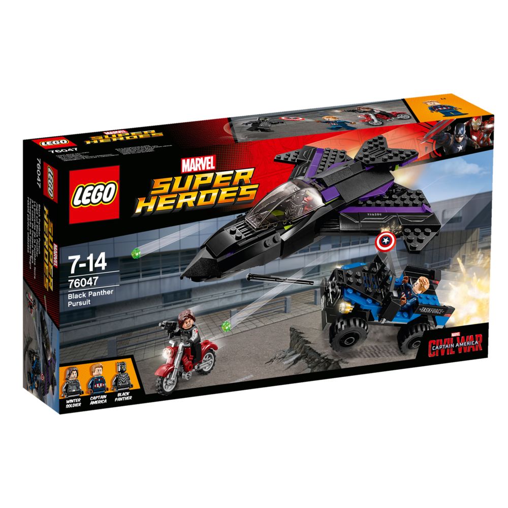 Lego - La poursuite de la Panthère Noire - 76047 - Briques Lego