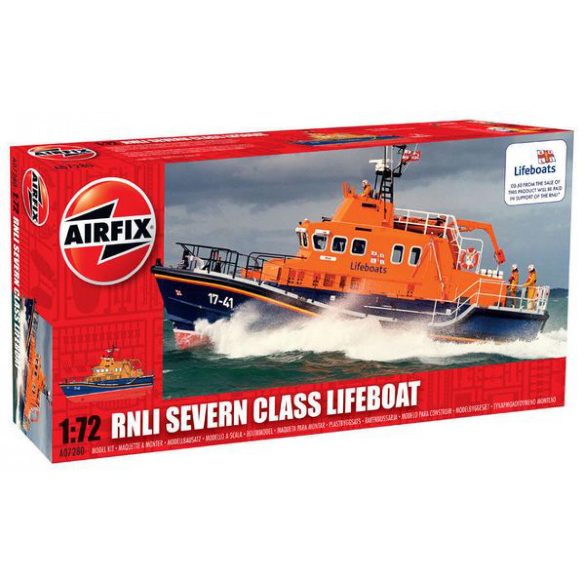 Airfix - RNLI Severn Class Lifeboat - 1:72e - Airfix - Bateaux RC