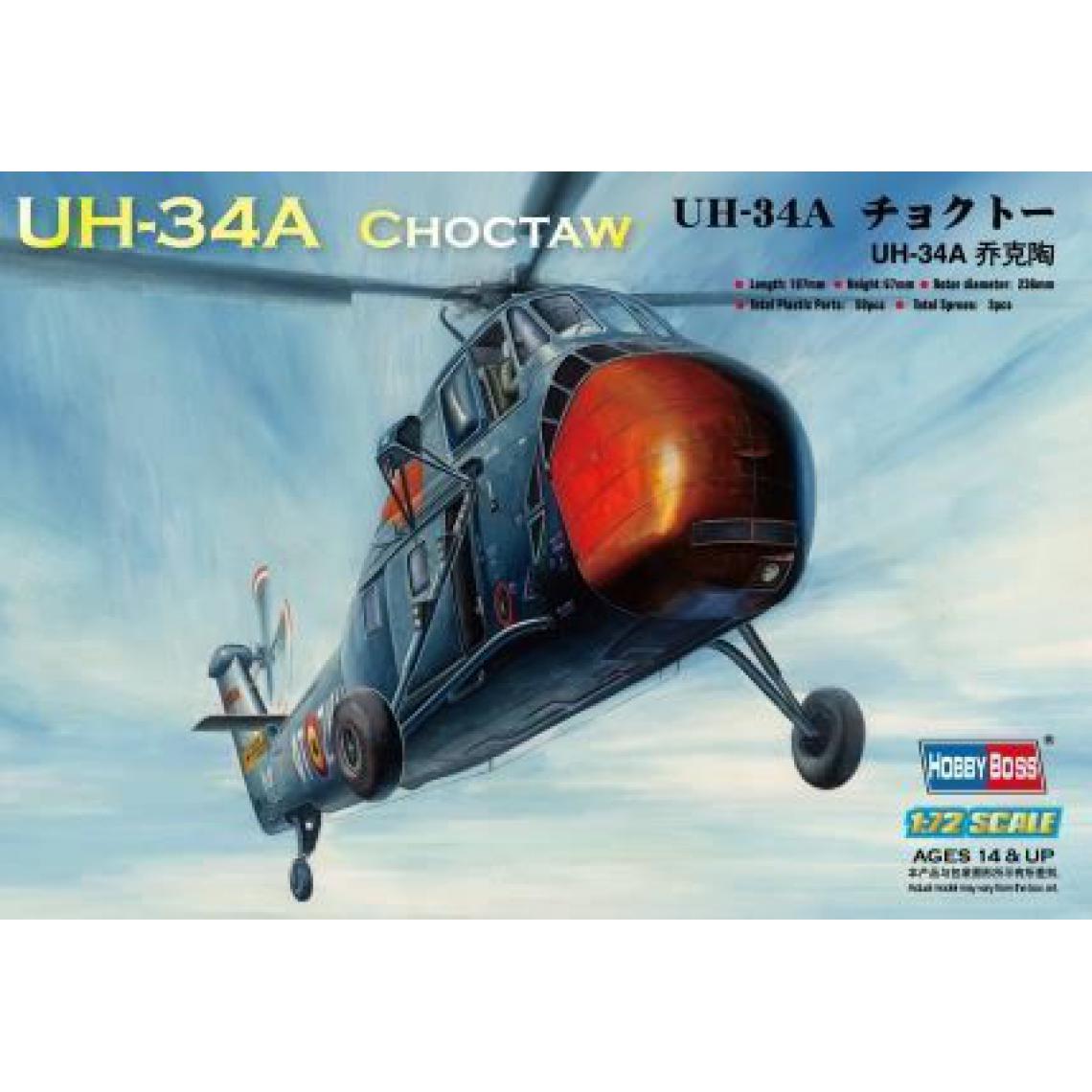 Hobby Boss - American UH-34A 'Choctaw' - 1:72e - Hobby Boss - Accessoires et pièces