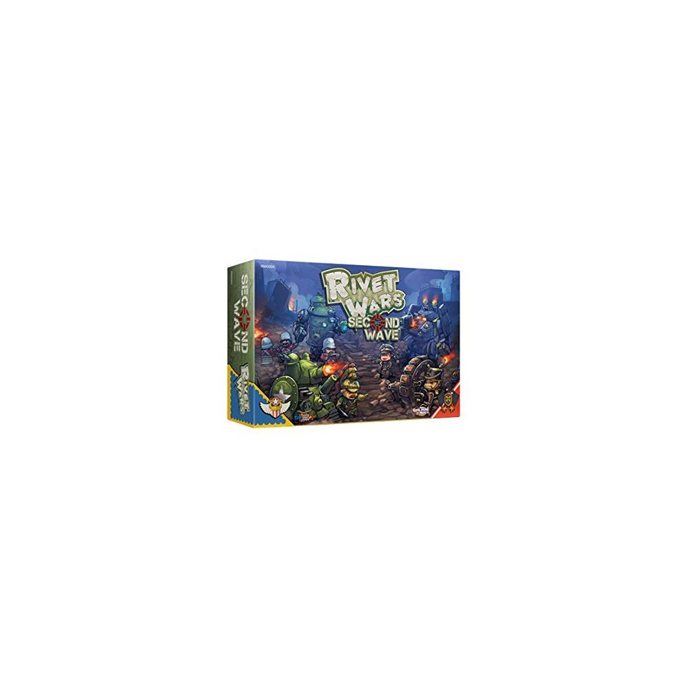 Cool Mini Or Not - Cool Mini or Not Rivet Wars Second Wave Board Game - Jeux de cartes