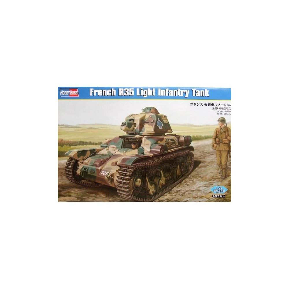 Hobby Boss - Maquette Char French R35 Light Infantry Tank - Chars