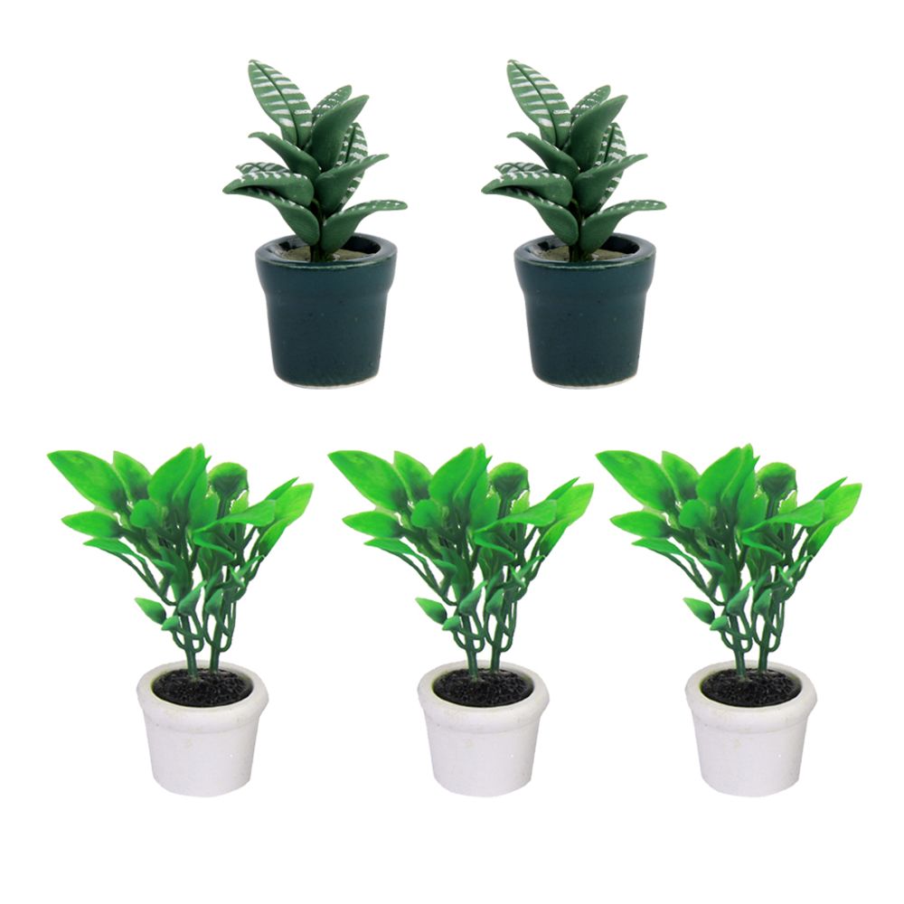 marque generique - plante en pot miniature - Mini-poupées