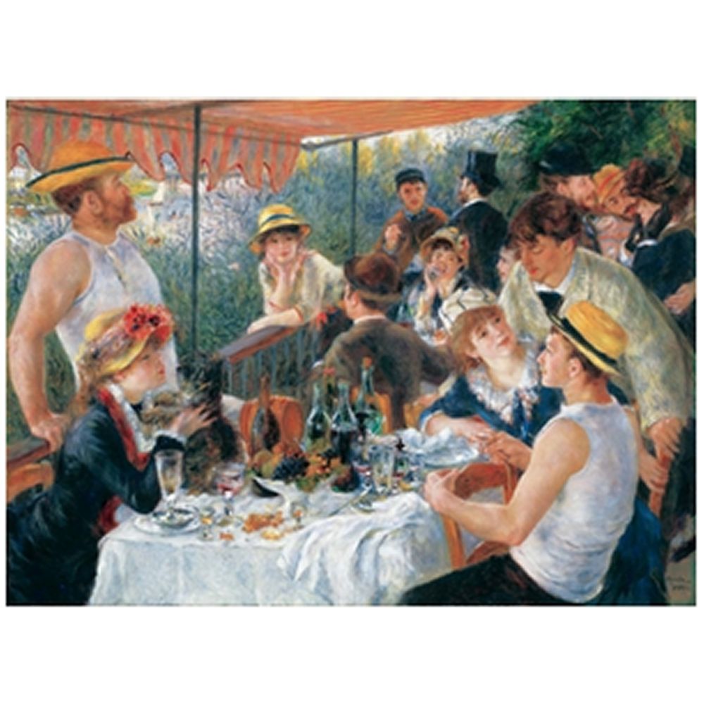 Puzzles Michele Wilson - Puzzle d'art en bois 250 pièces Michèle Wilson Renoir : Le dejeuner des canotiers - Animaux