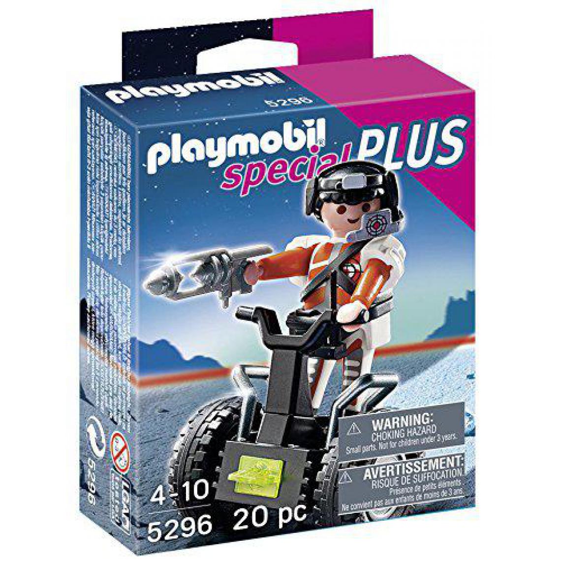 Playmobil - 5296 Playmobil Agent secret et gyropode Special+ 0114 - Playmobil