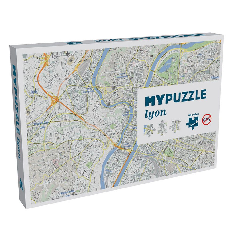 Helvetiq - Puzzle 1000 pièces : MyPuzzle Lyon - Animaux