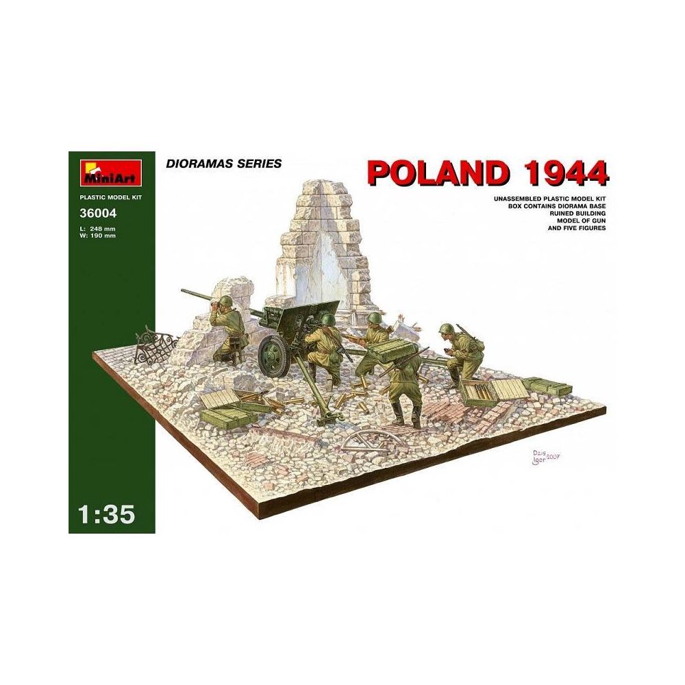 Mini Art - Poland 1944 - Décor Modélisme - Accessoires maquettes