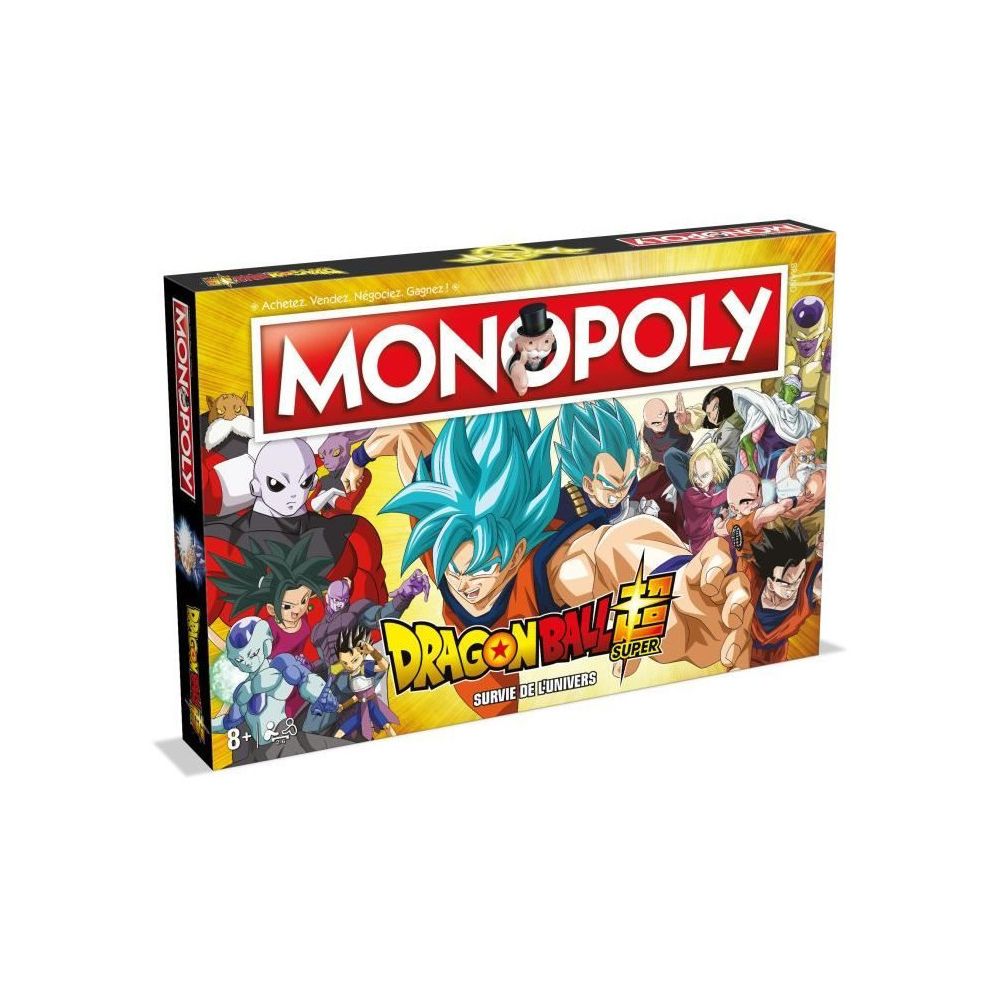 Winning Moves - MONOPOLY - Dragon Ball Super - Les grands classiques