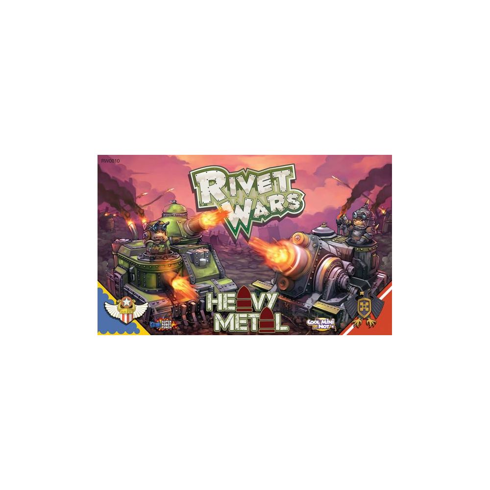 Cool Mini Or Not - Jeux de société - Rivet Wars : Heavy Metal Expansion - Jeux de stratégie