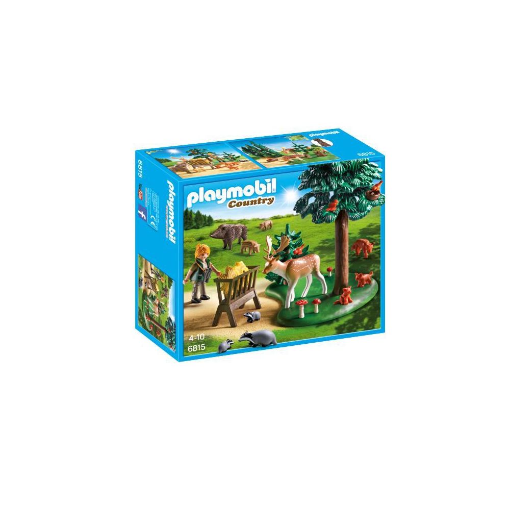 Playmobil - Garde forestière avec animaux - 6815 - Playmobil