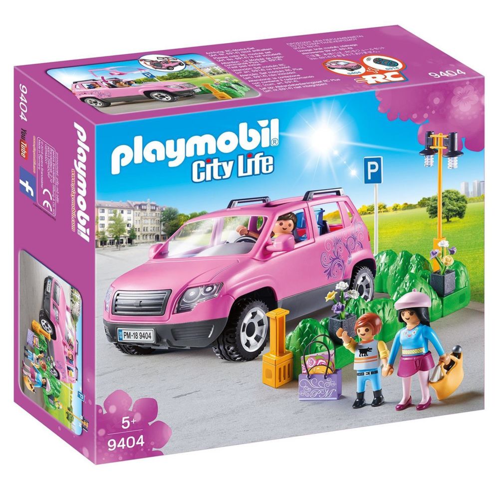 Playmobil - PLAYMOBIL 9404 City Life - Voiture familiale - Playmobil