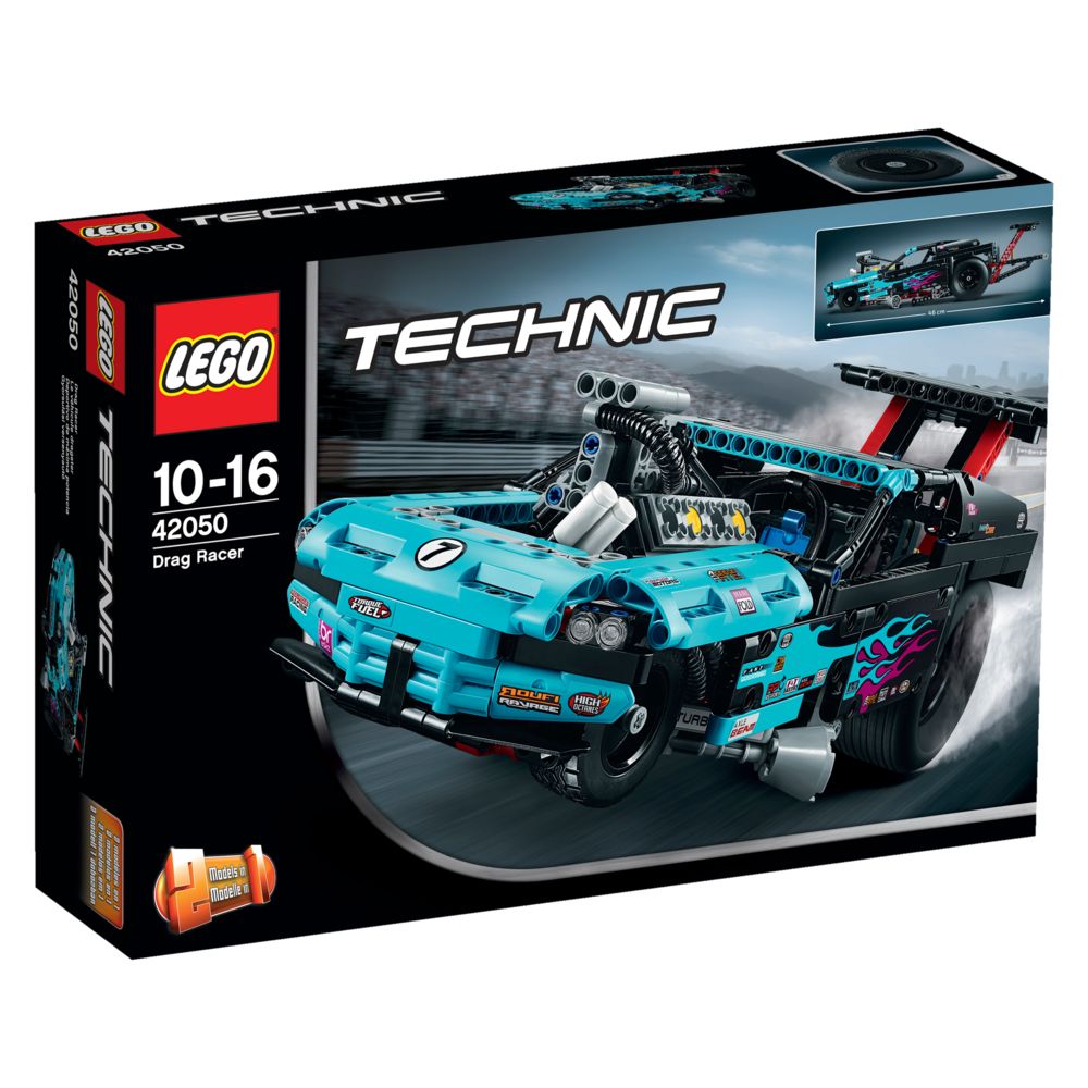 Lego - Le véhicule dragster - 42050 - Briques Lego