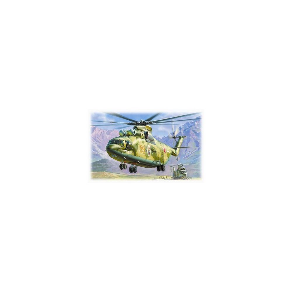 Zvezda - Maquette hélicoptère : MIL MI-26 Soviet Heavy Helicopter Halo - Hélicoptères