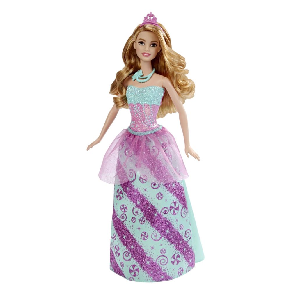Mattel - Princesse multicolore Bonbon - Poupées mannequins