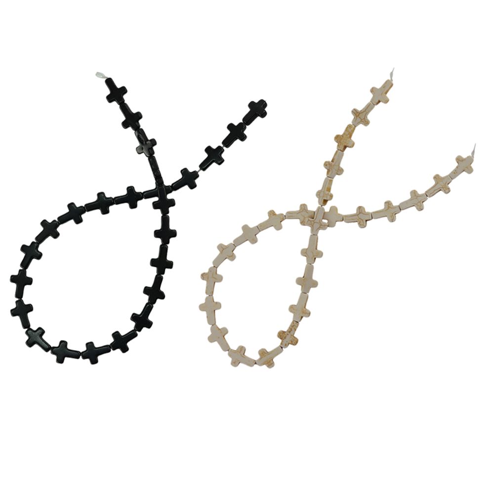 marque generique - Perles Spacer beads perles Blanc - Perles