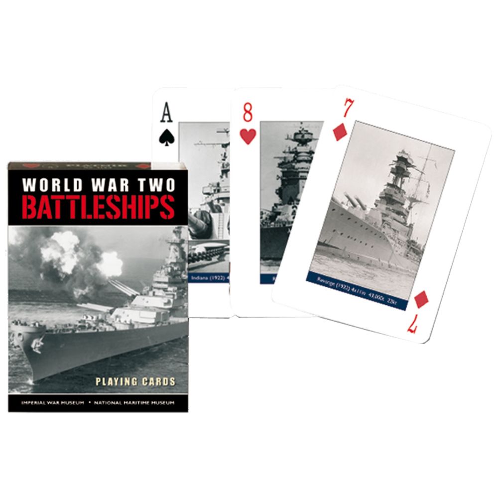 Piatnik - Jeu de cartes : Batailles navales 2ème guerre mondiale - Jeux de cartes