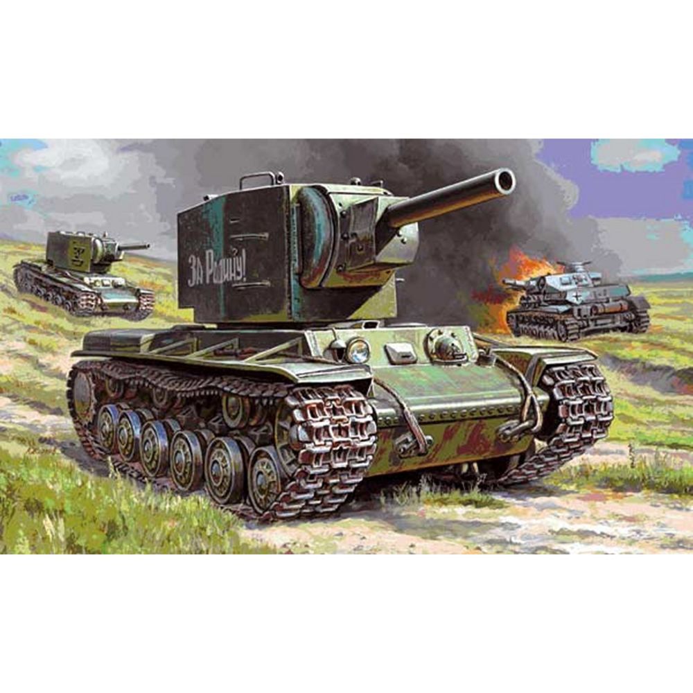 Zvezda - Maquette char : KV-2 - Chars