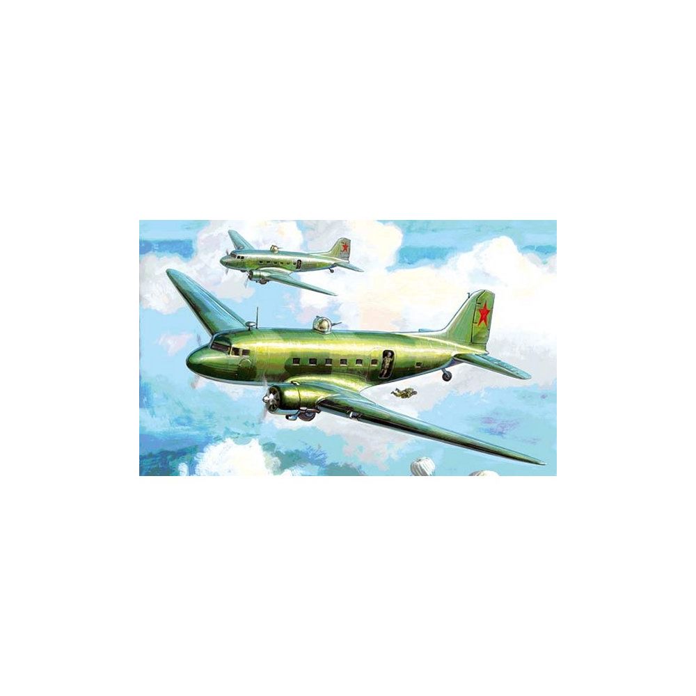 Zvezda - Maquette avion : Lisounov Li-2 - Avions