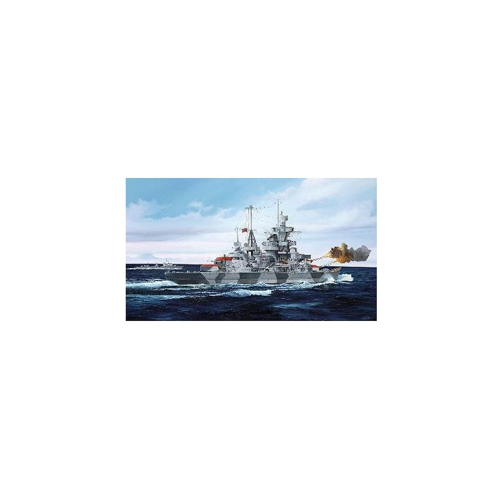 Trumpeter - Maquette bateau : Croiseur de bataille allemand amiral Hipper 1941 - Bateaux