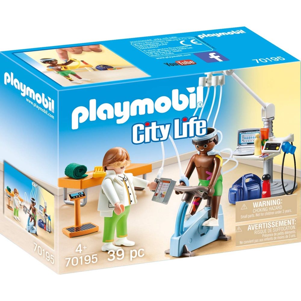 Playmobil - City Life - Cabinet de kinésithérapeute - Playmobil