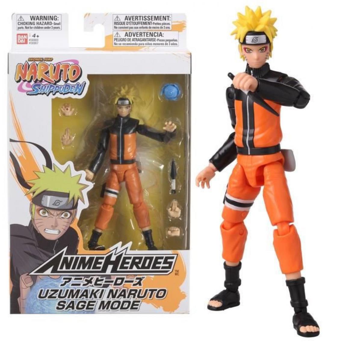 BANDAI - ANI Figurine Naruto - Naruto Mode Hermite - Films et séries